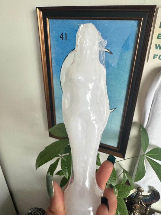 Woman Body Candle (White)