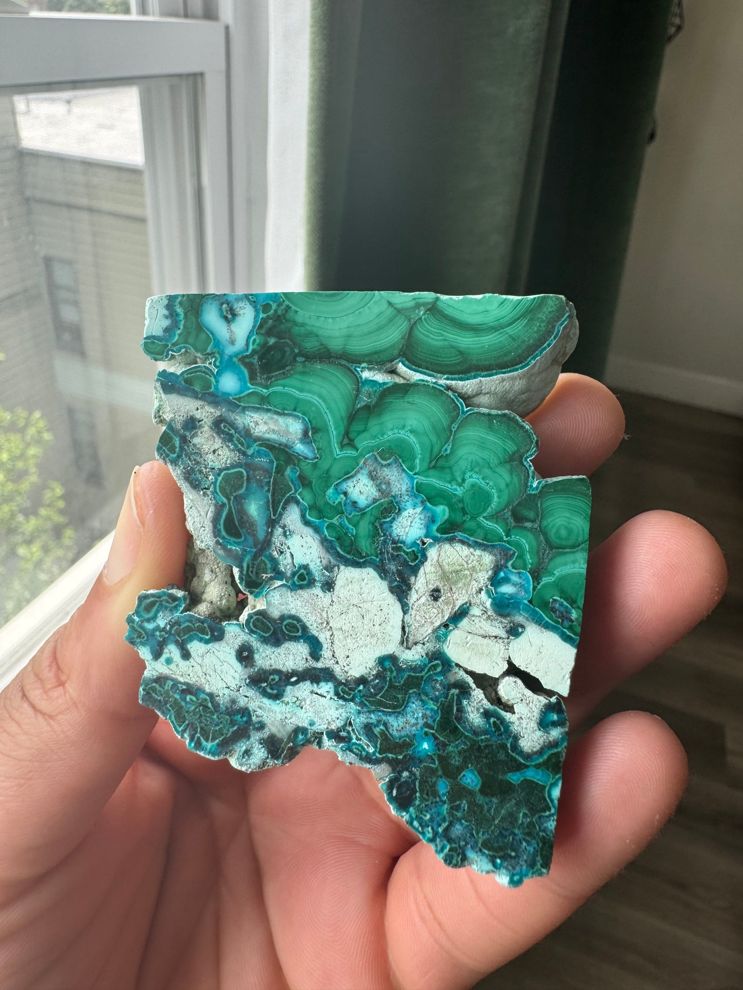 Malachite Chrysocolla Freeform