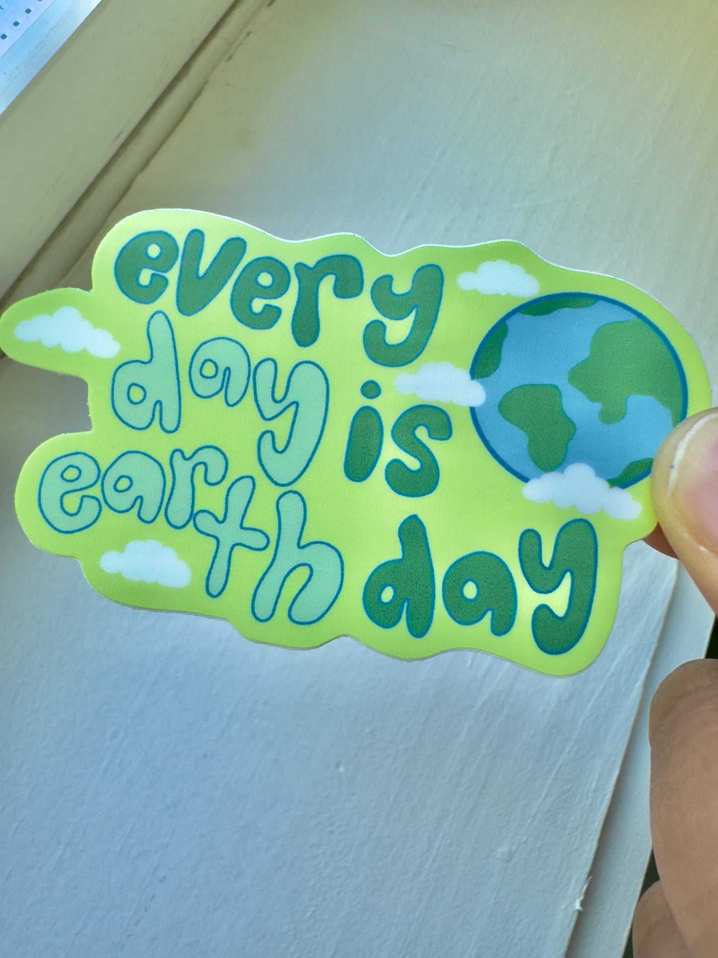 Earth Day Sticker