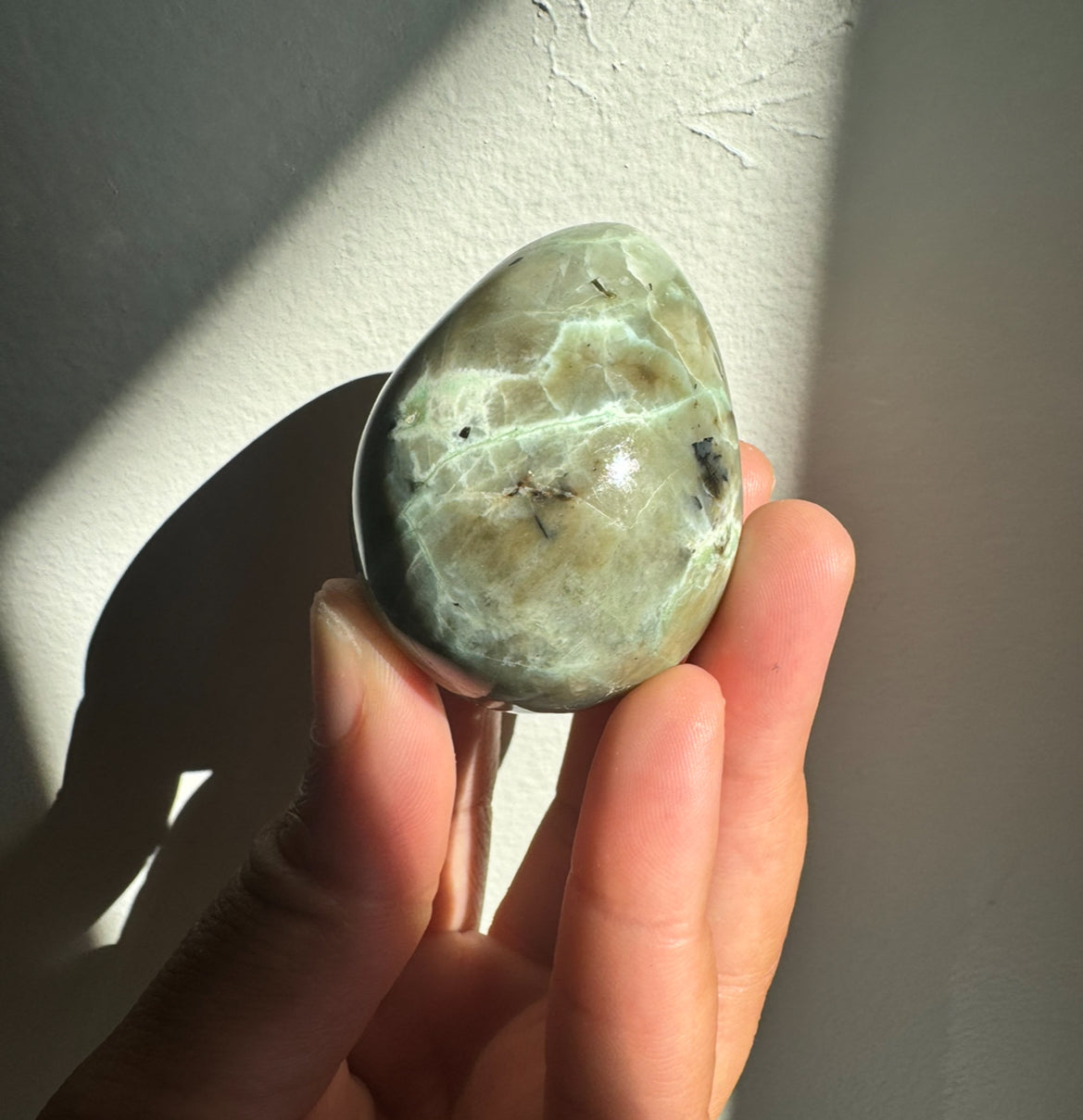 Green Moonstone Egg