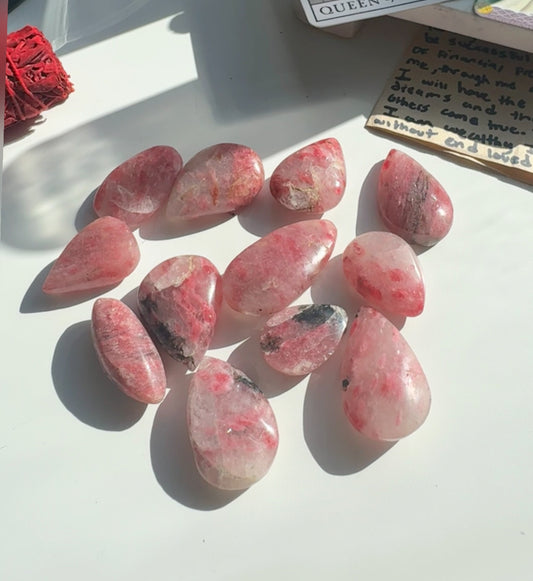 Mini Rhodonite Flame