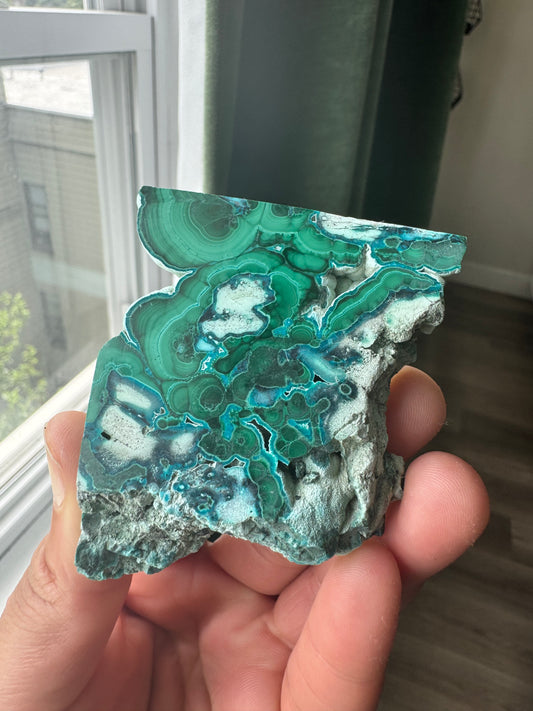 Malachite Chrysocolla Freeform