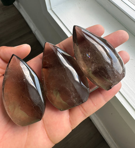 Smoky Quartz Flame