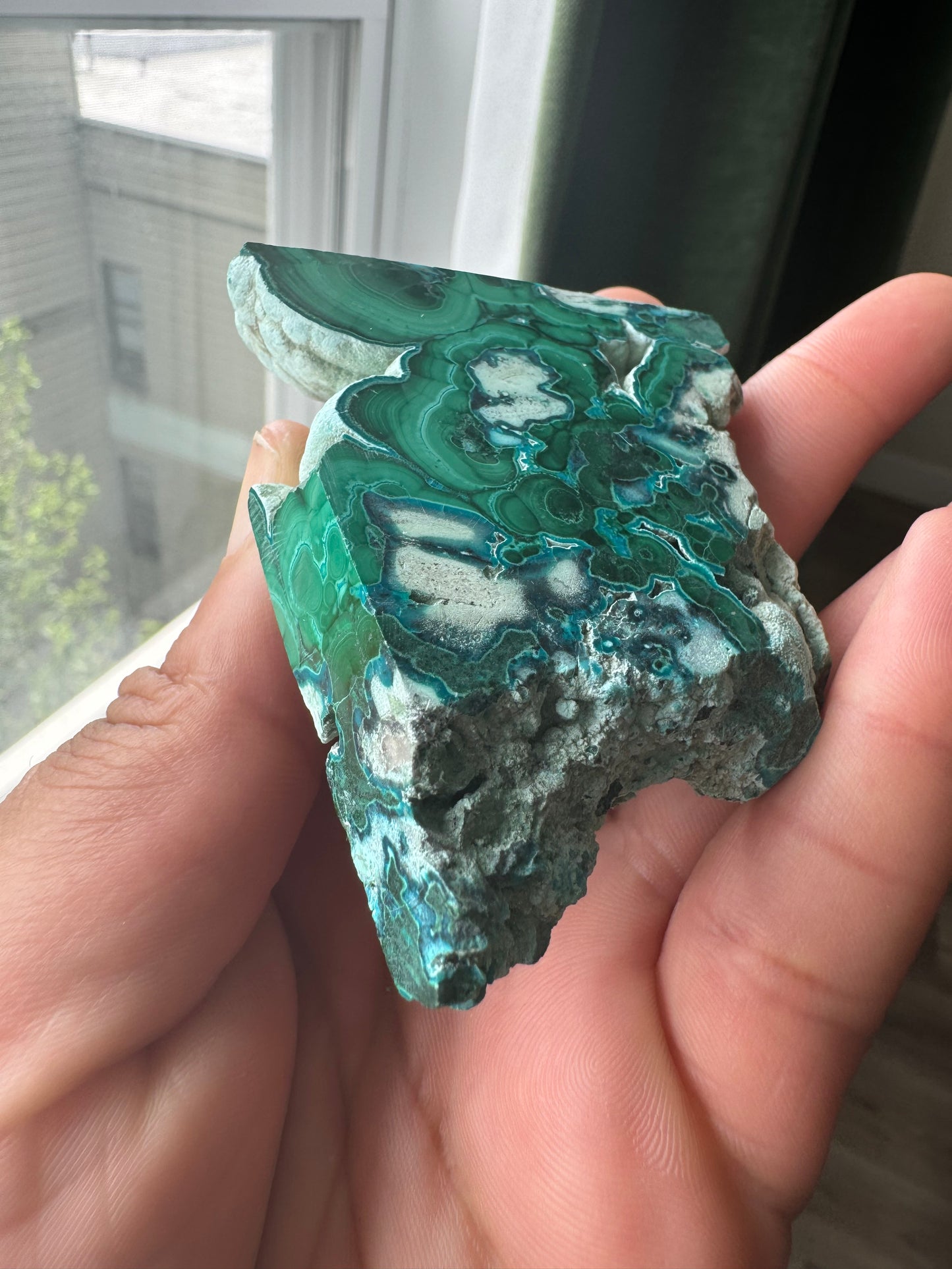 Malachite Chrysocolla Freeform