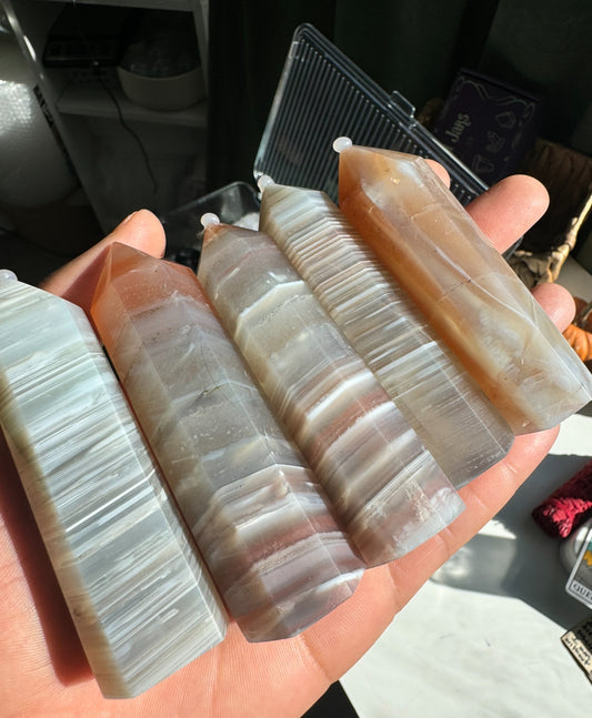 Botswana Agate Tower