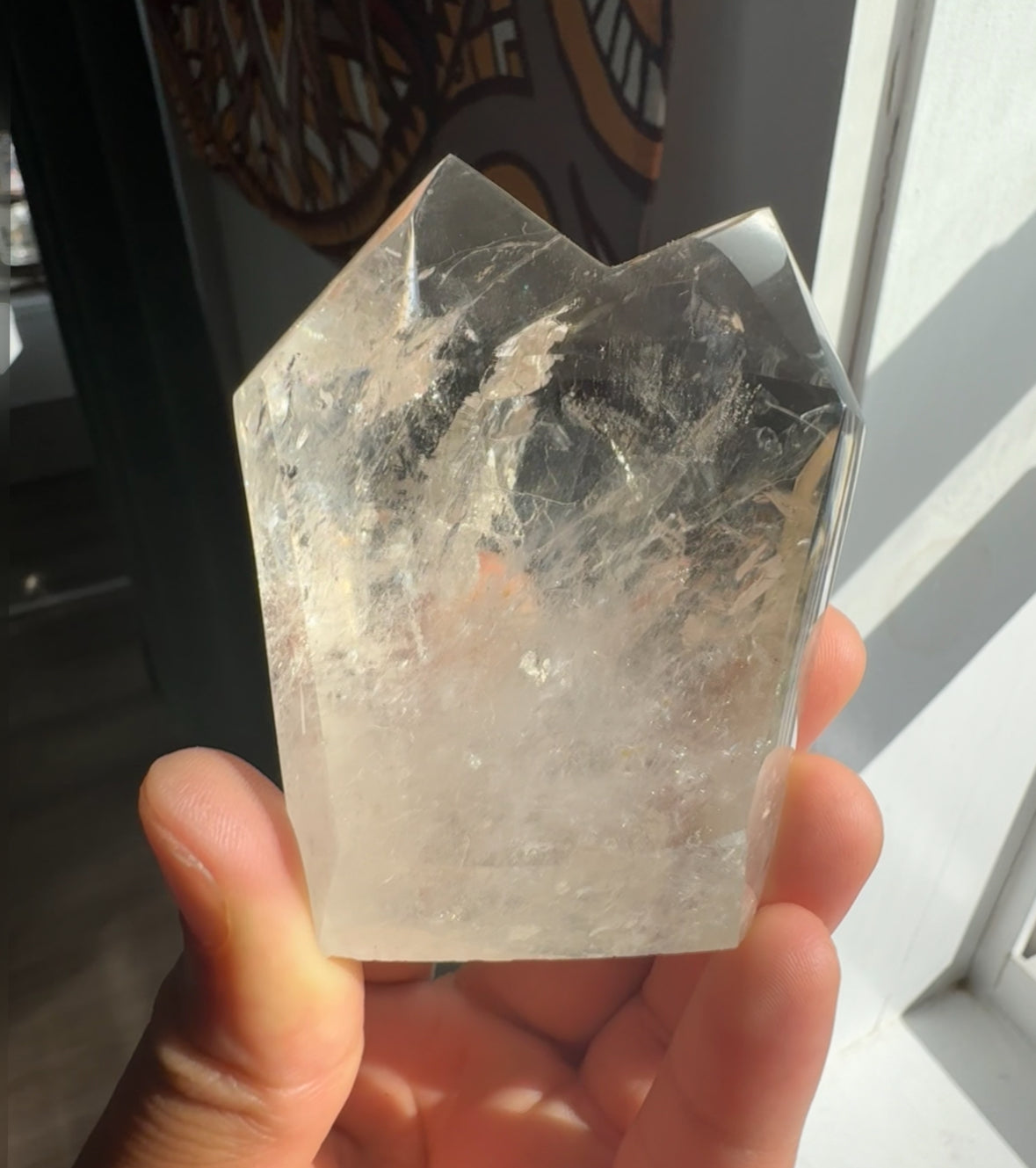 Smoky Quartz Double Point