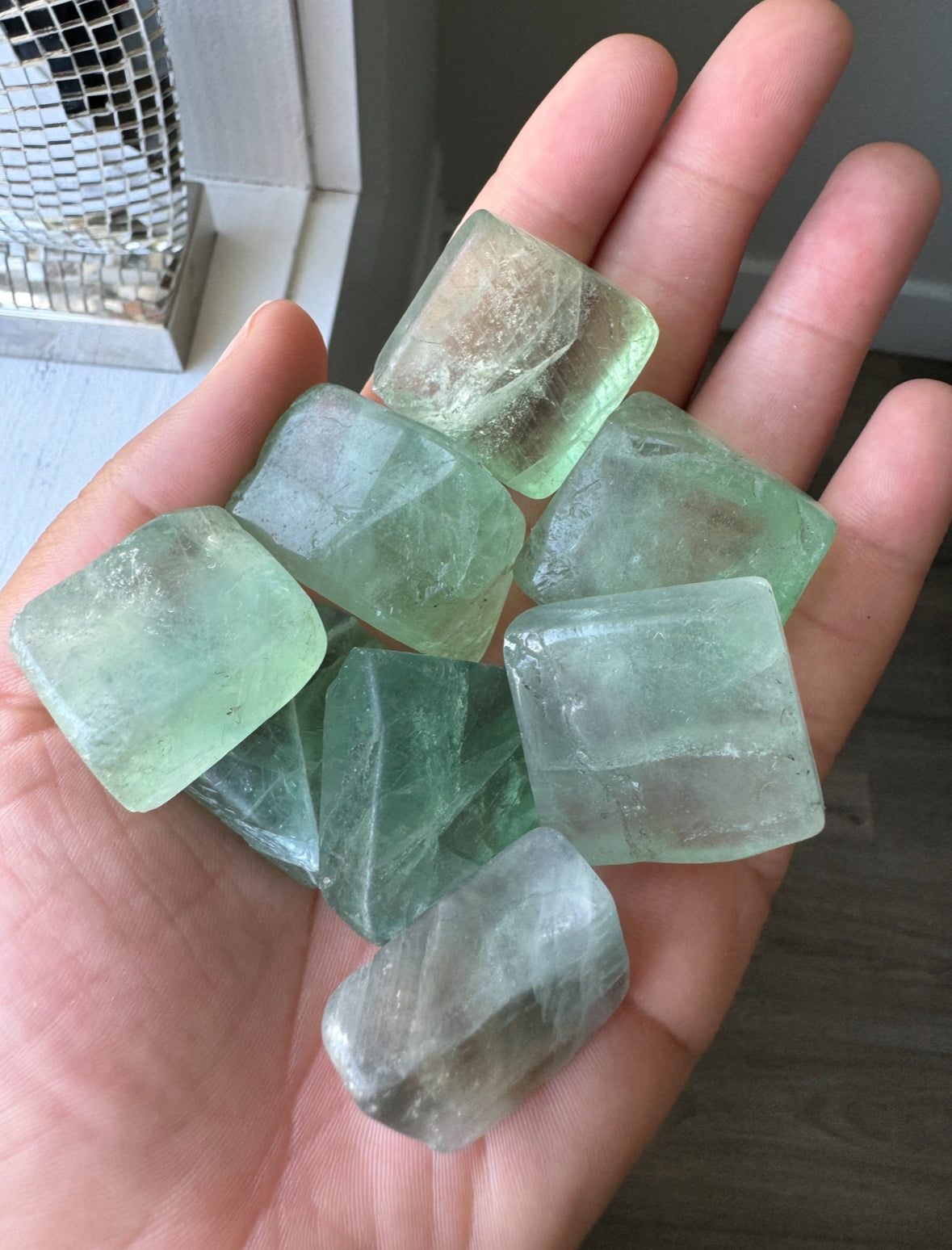 Green Fluorite Freeform