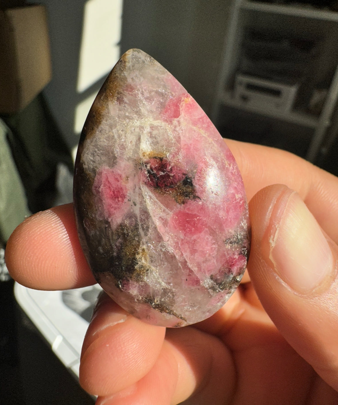 Rhodonite Flame