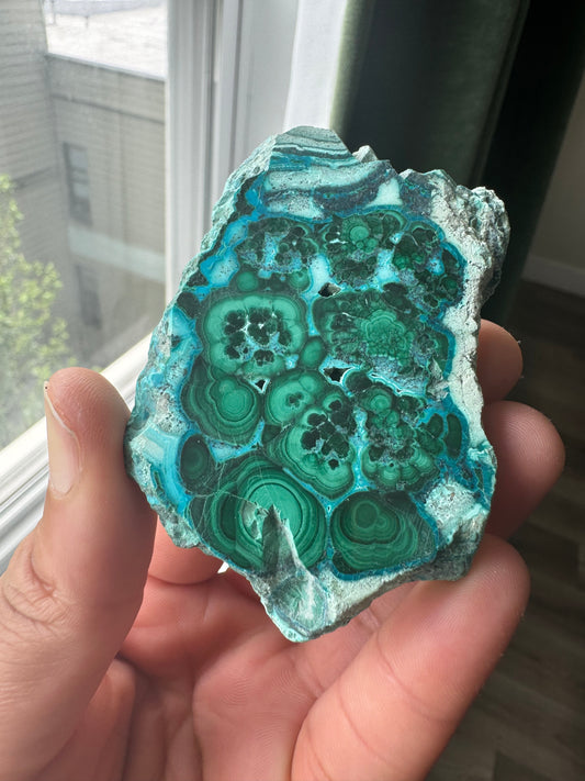 Malachite Chrysocolla Freeform