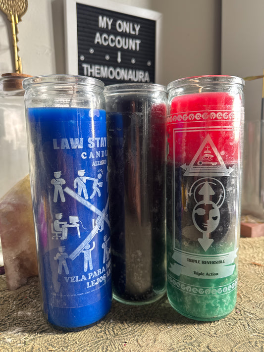 custom candle working