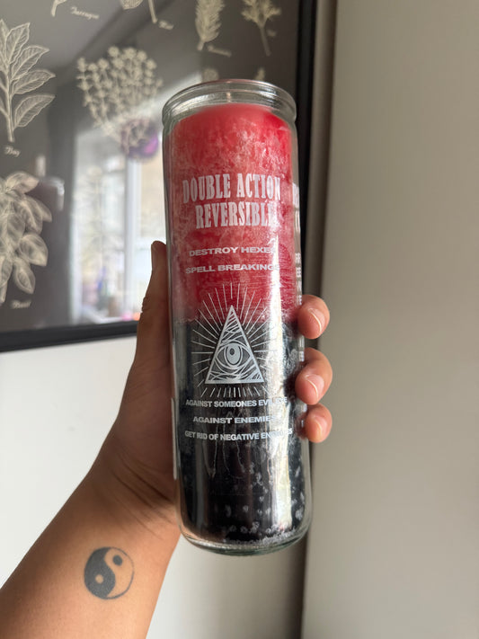 return to sender - justice + retribution 7 day candle