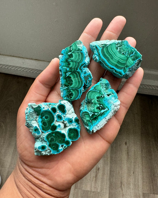 Malachite Chrysocolla Freeform