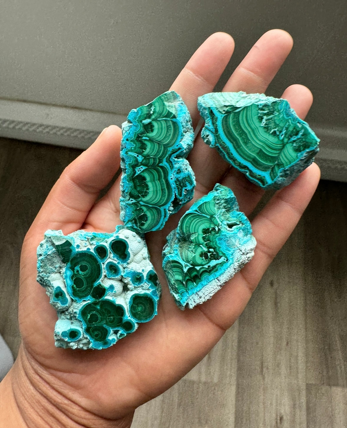 Malachite Chrysocolla Freeform