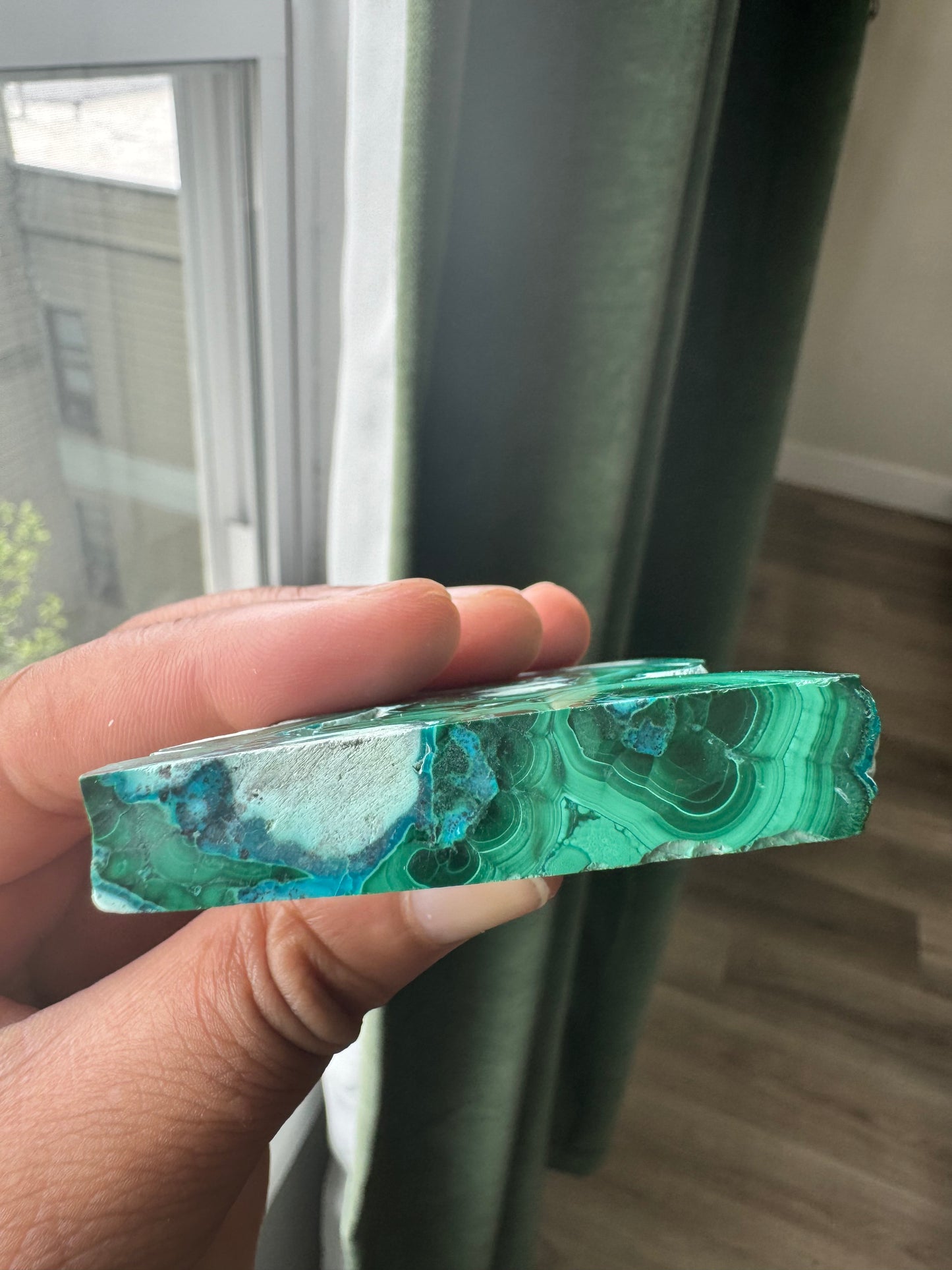 Malachite Chrysocolla Freeform