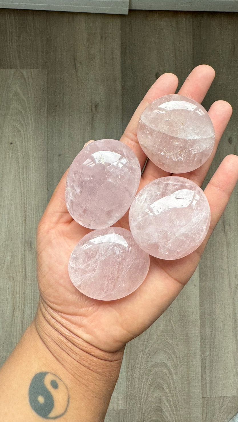 Rose Quartz Palmstones