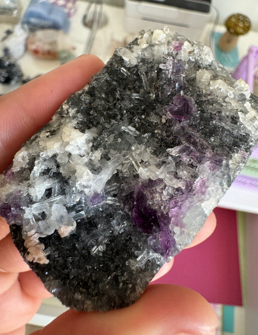 Purple Fluorite Specimen