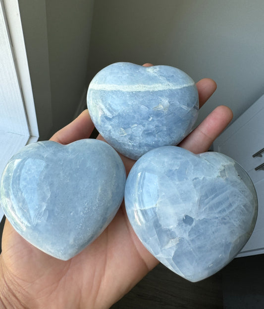 Celestite Chunky Heart