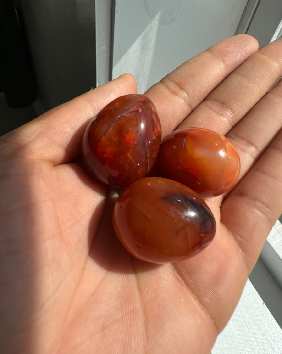 Carnelian Mini Eggs