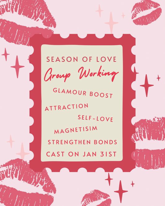 Season of Love Group Working 💕(Limited Spots Available)