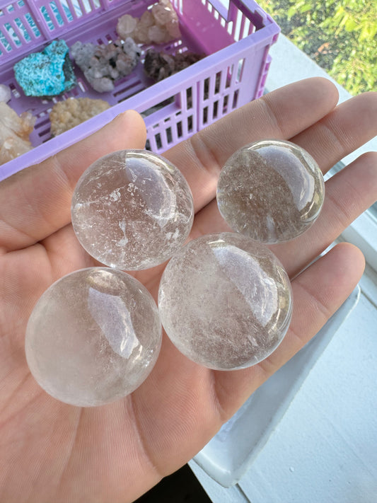 Mini Clear Quartz Sphere