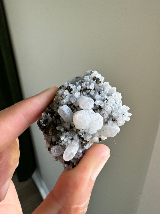 Quartz & Pyrite Specimen