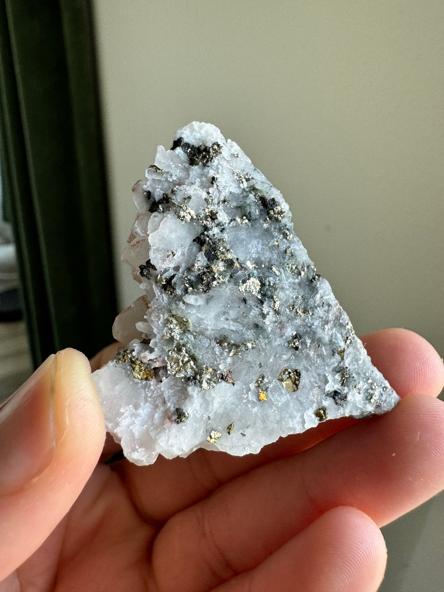 Quartz & Pyrite Specimen