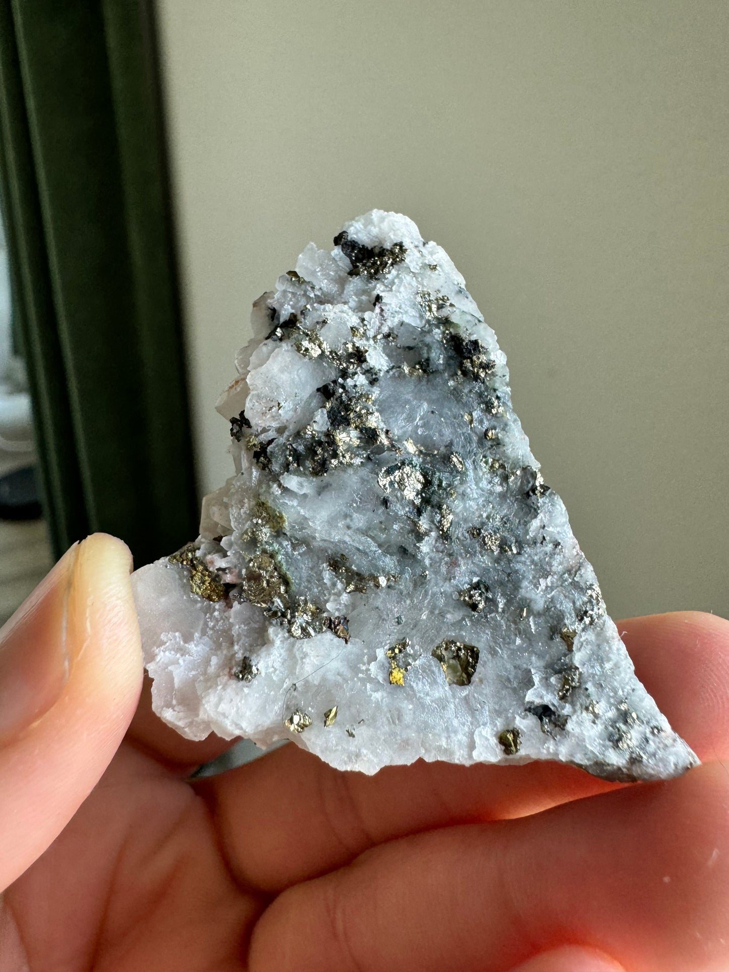 Quartz & Pyrite Specimen