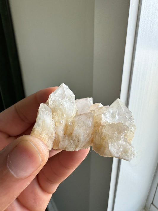 Snowflake Quartz Cluster Specimen