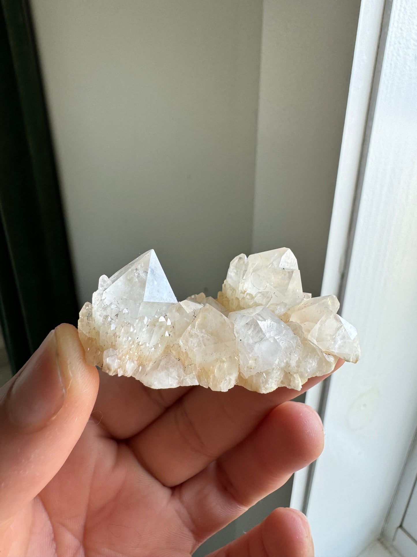 Snowflake Quartz Cluster Specimen