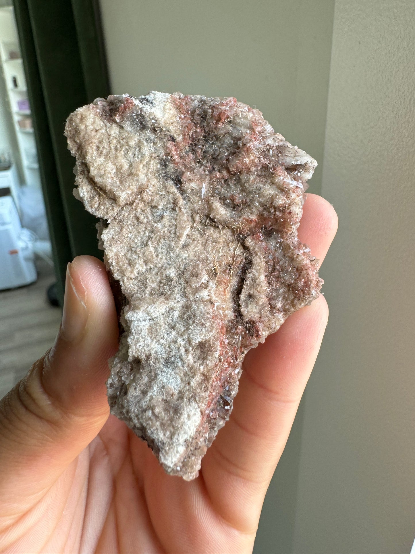 Red Quartz Specimen