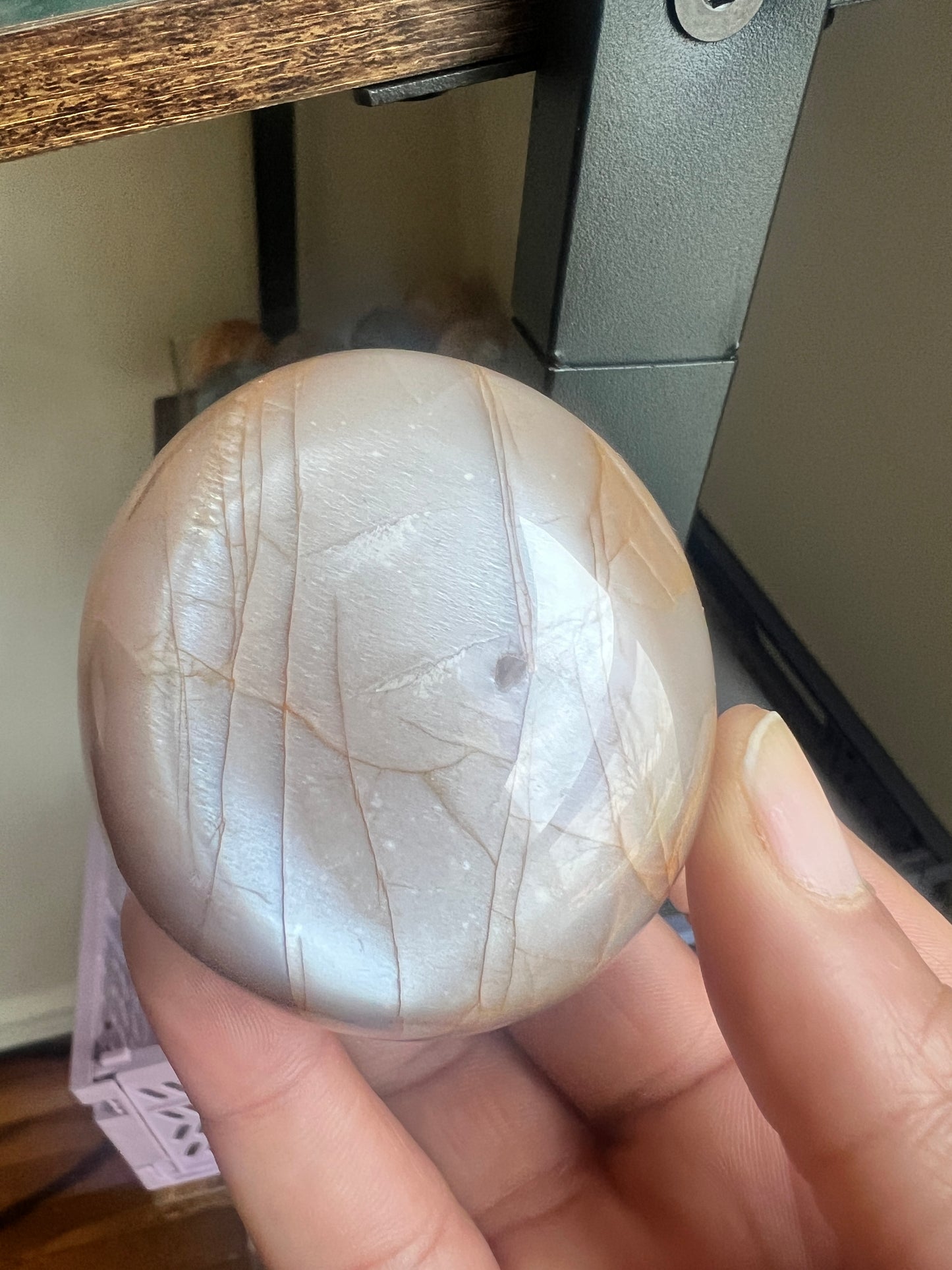 Peach Moonstone Palmstone