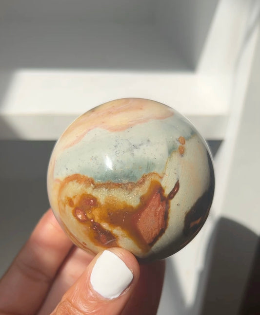 Polychrome Jasper Sphere